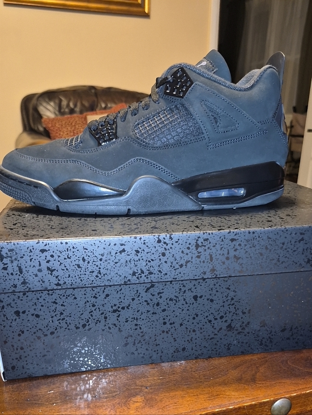 Jordan Men's Midtop Sneaker in Dark Slate